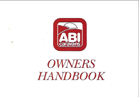 1994 ABI caravan owner's handbook
