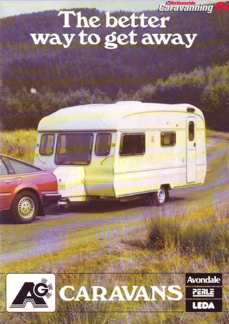 1984 Avondale caravan brochure
