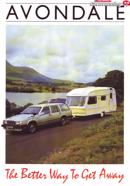 1987 Avondale caravan brochure