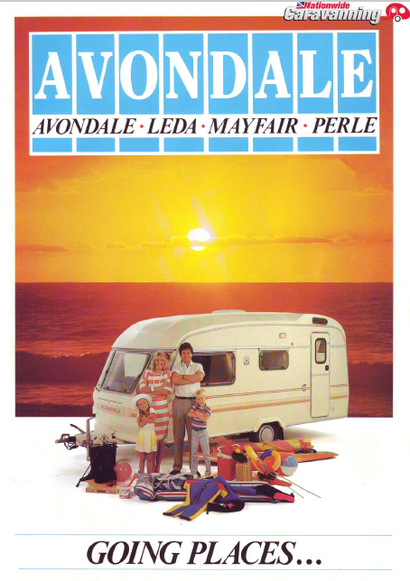 1988 Avondale Caravan brochure