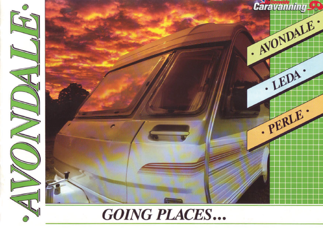 1989 Avondale caravan brochure