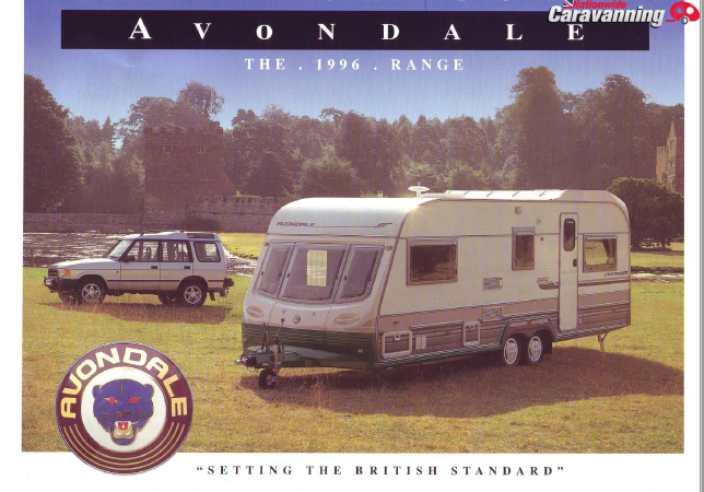 1996 Avondale caravan brochure