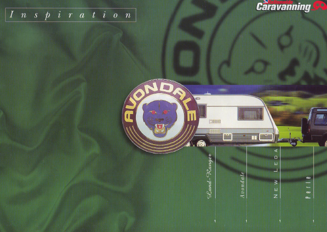 1997 Avondale caravan brochure