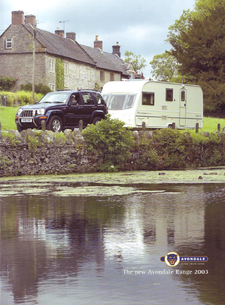 2003 Avondale caravan brochure