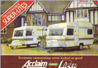 1982 Abbey caravan brochure