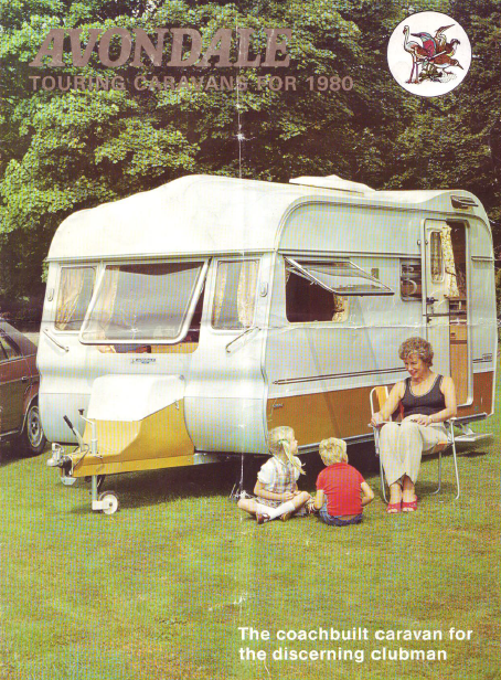 1980 Avondale caravan brochure