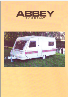 1988 Abbey caravan brochure