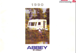 1990 Abbey caravan brochure
