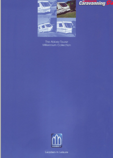 2000 Abbey caravan brochure