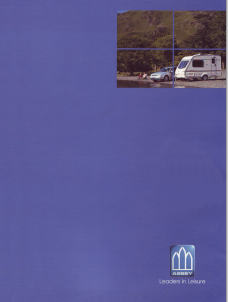 2001 Abbey caravan brochure